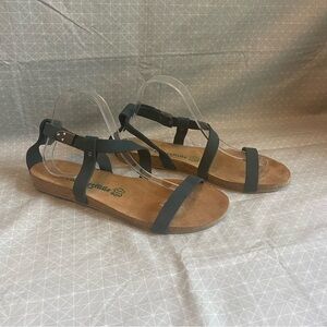 Comfortfusse Germany‎ Handmade Leather Footbed Sandals 42